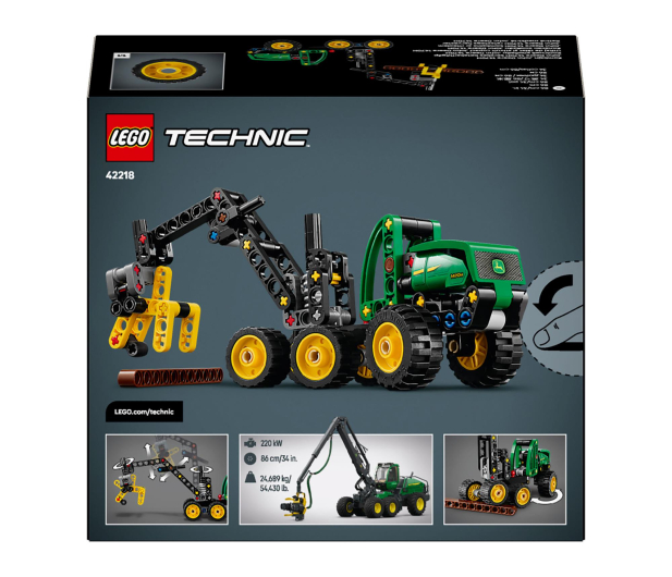 LEGO TECHNIC 42218 Harwester kołowy John Deere 1470H - 1473443 - zdjęcie 9